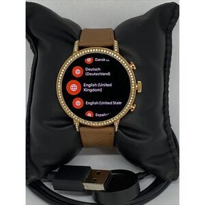 Fossil Gen 4 Authentic Digital Dial Smart Watch Custom Band FTW6015 CO144